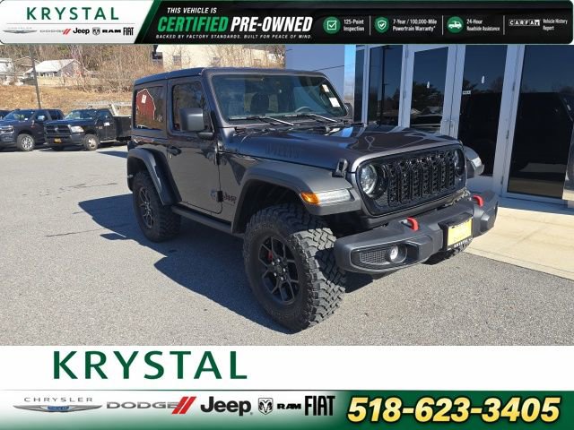 Certified 2024 Jeep Wrangler Sport