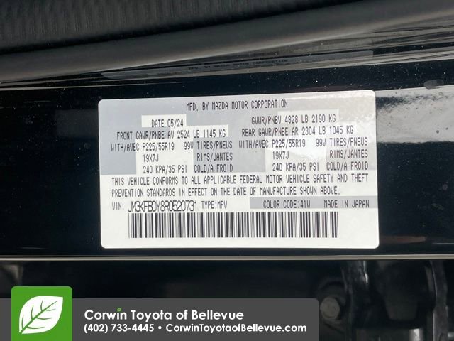 Used 2024 MAZDA CX-5 2.5 Turbo w/ Premium Package image 23