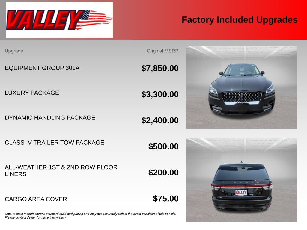 Used 2022 Lincoln Aviator Grand Touring w/ Equipment Group 301A AWD/4WD image 5