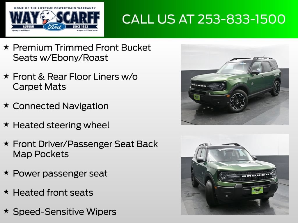 New 2025 Ford Bronco Sport Outer Banks w/ Outer Banks Tech Package+ AWD/4WD image 18