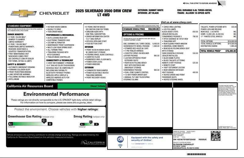 Used 2025 Chevrolet Silverado 3500 LT image 3