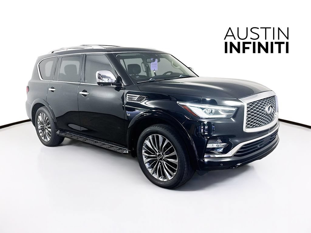 Certified 2019 INFINITI QX80 Luxe w/ 22" Wheel Package
