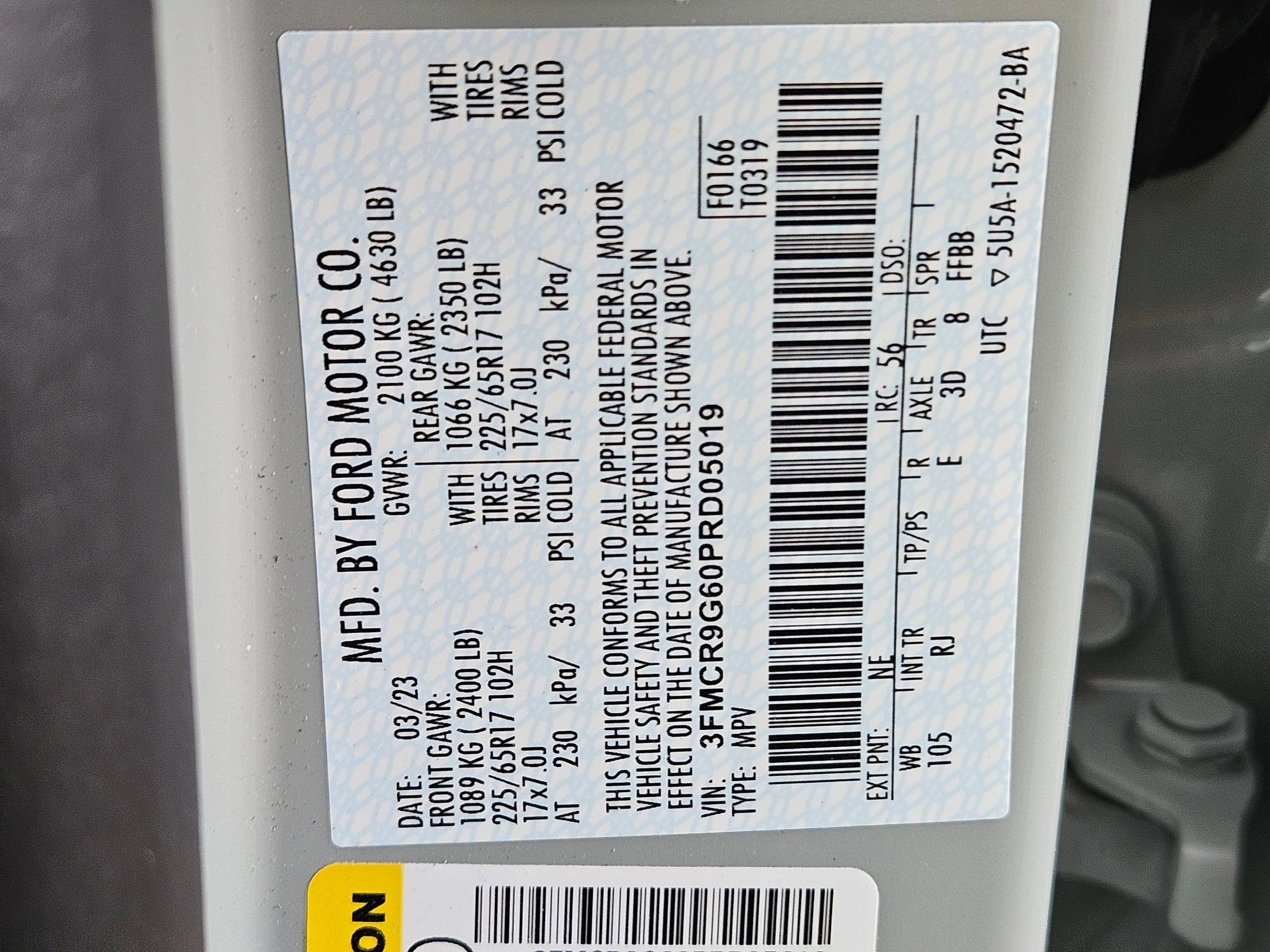 Used 2023 Ford Bronco Sport Heritage image 36