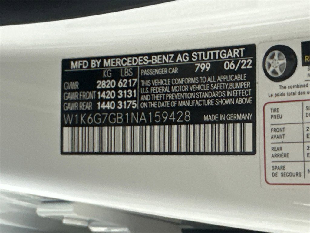 Certified 2022 Mercedes-Benz S 580 4MATIC Sedan image 34
