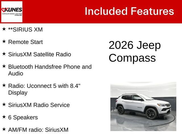 Used 2026 Jeep Compass Latitude AWD/4WD image 5