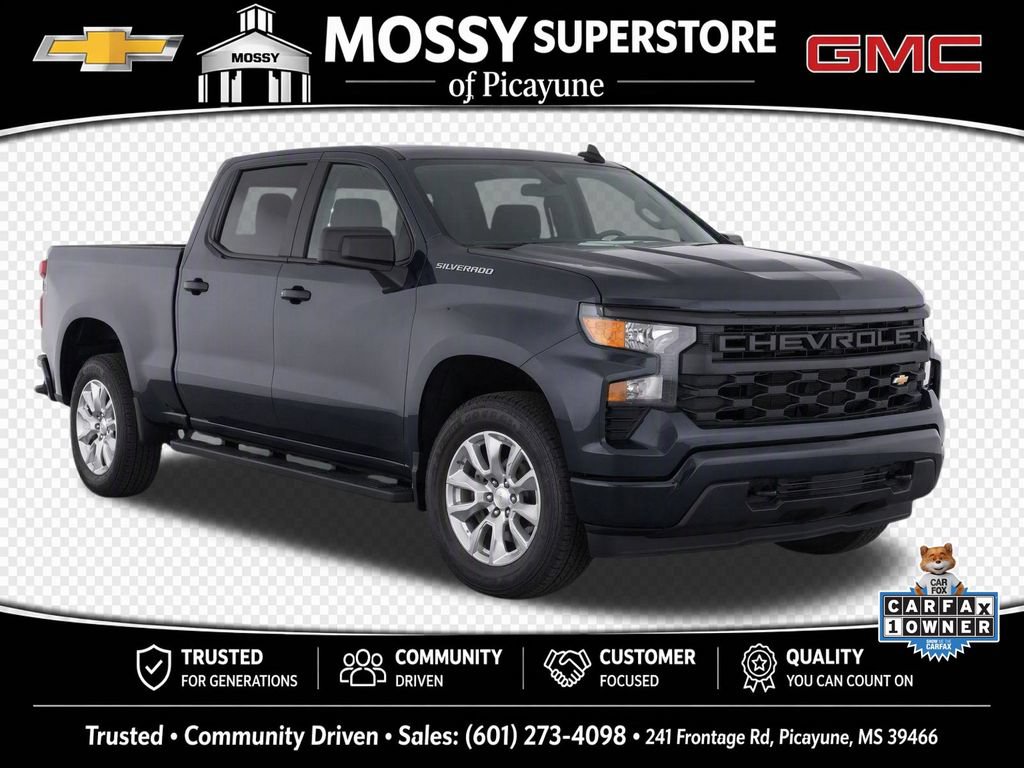 Used 2023 Chevrolet Silverado 1500 Custom RWD image 2
