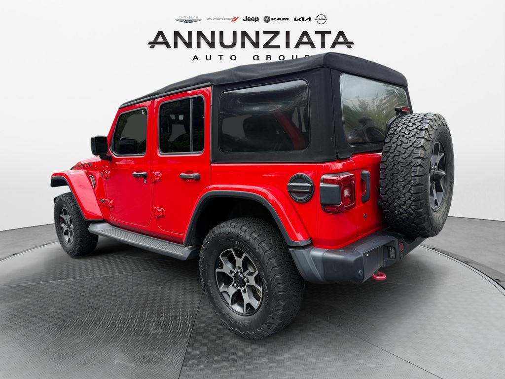Used 2018 Jeep Wrangler Unlimited Rubicon AWD/4WD image 3