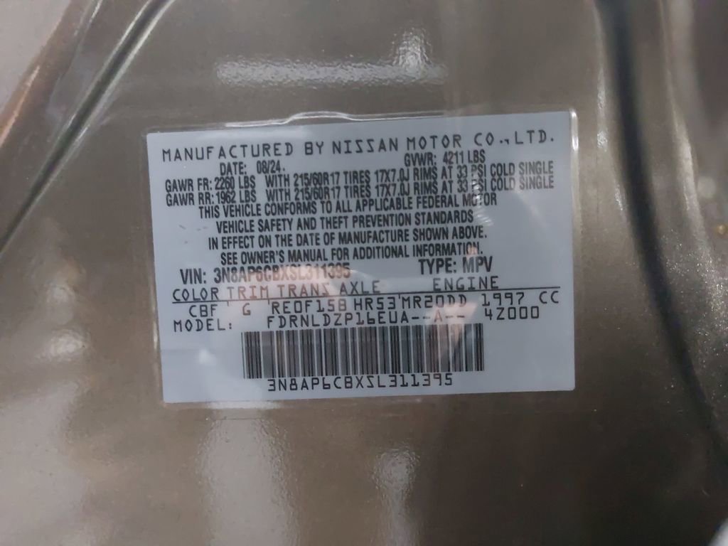 Certified 2025 Nissan Kicks SV image 61