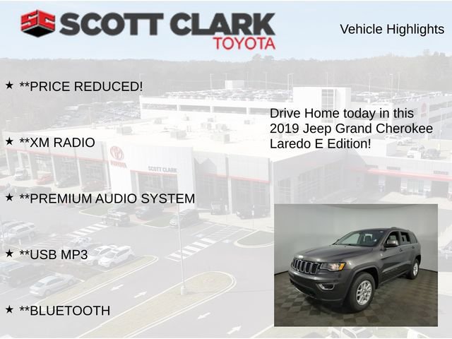 Used 2019 Jeep Grand Cherokee Laredo AWD/4WD image 8