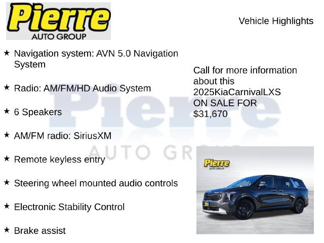 Used 2025 Kia Carnival FWD image 7
