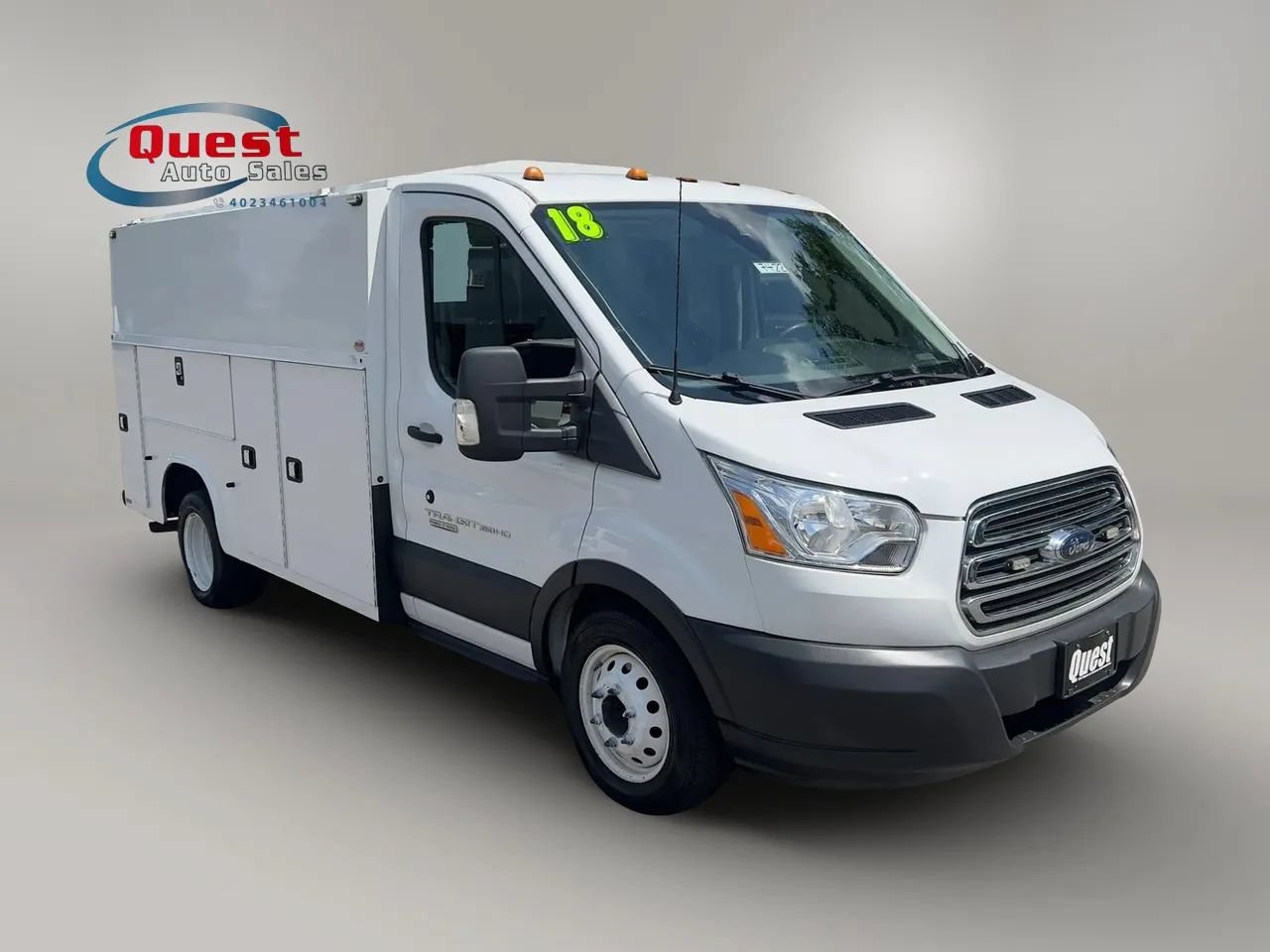 Used 2018 Ford Transit 350 138 DRW w/ Interior Upgrade Package RWD image 1