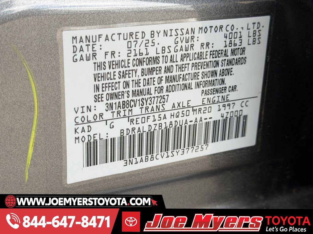 Used 2025 Nissan Sentra SV image 31