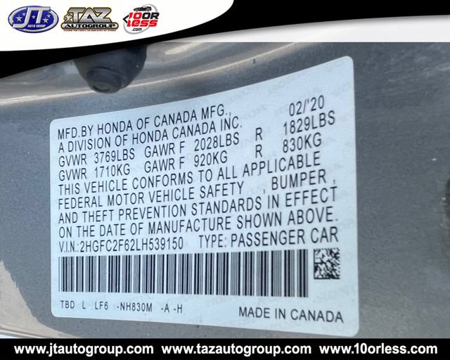 Used 2020 Honda Civic LX image 25