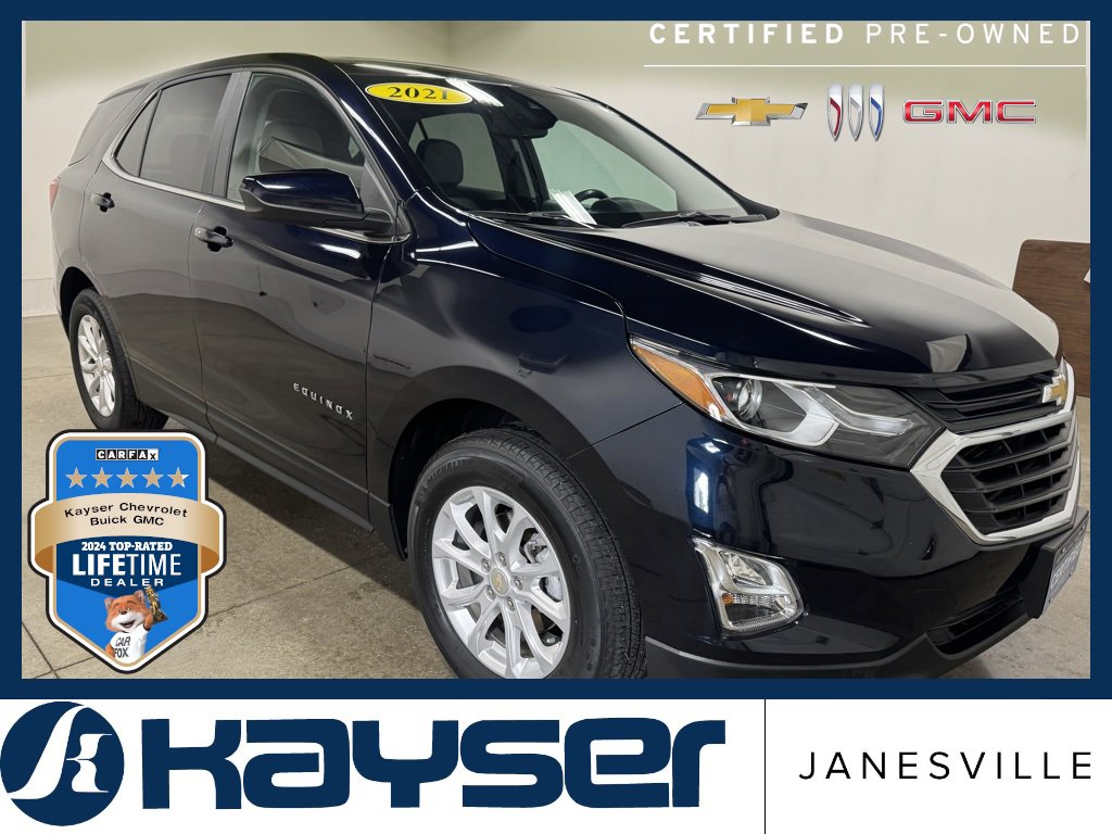 Certified 2021 Chevrolet Equinox LT