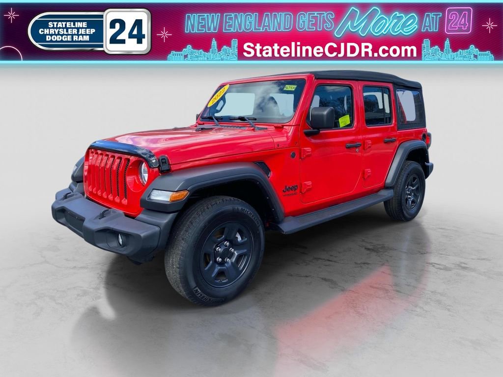 Used 2022 Jeep Wrangler Unlimited Sport AWD/4WD image 1