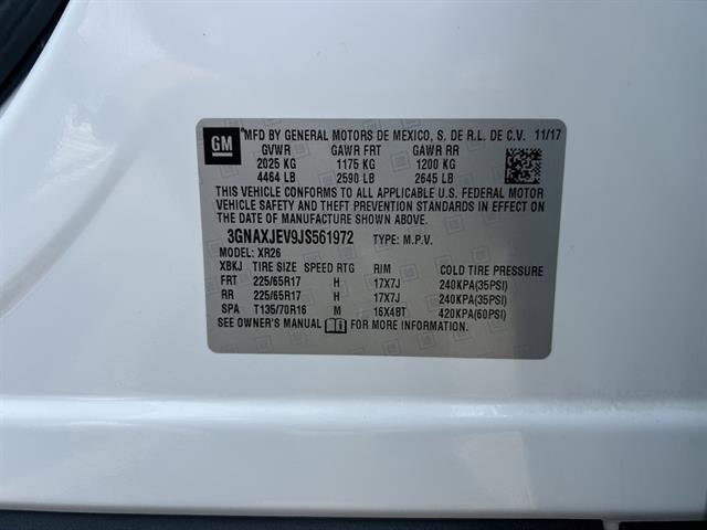 Certified 2018 Chevrolet Equinox LT image 34