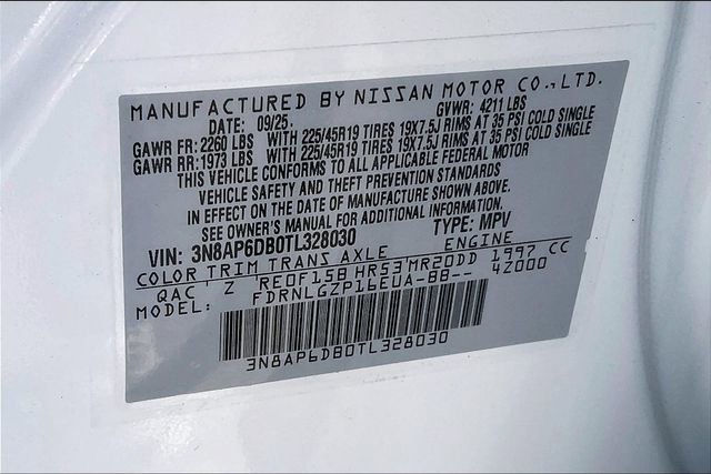 New 2026 Nissan Kicks SR w/ Cold Weather Package image 8