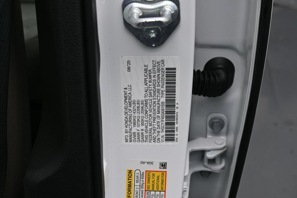 New 2025 Honda Accord SE image 22
