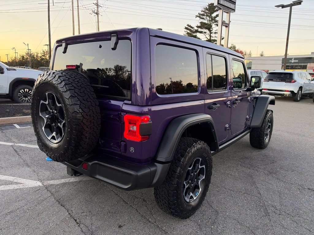 Used 2023 Jeep Wrangler Unlimited Rubicon 4xe w/ Cold Weather Group AWD/4WD image 7