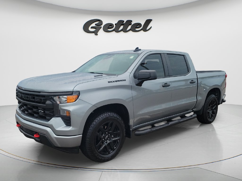 Used 2025 Chevrolet Silverado 1500 Custom w/ Turbomax Blackout Package
