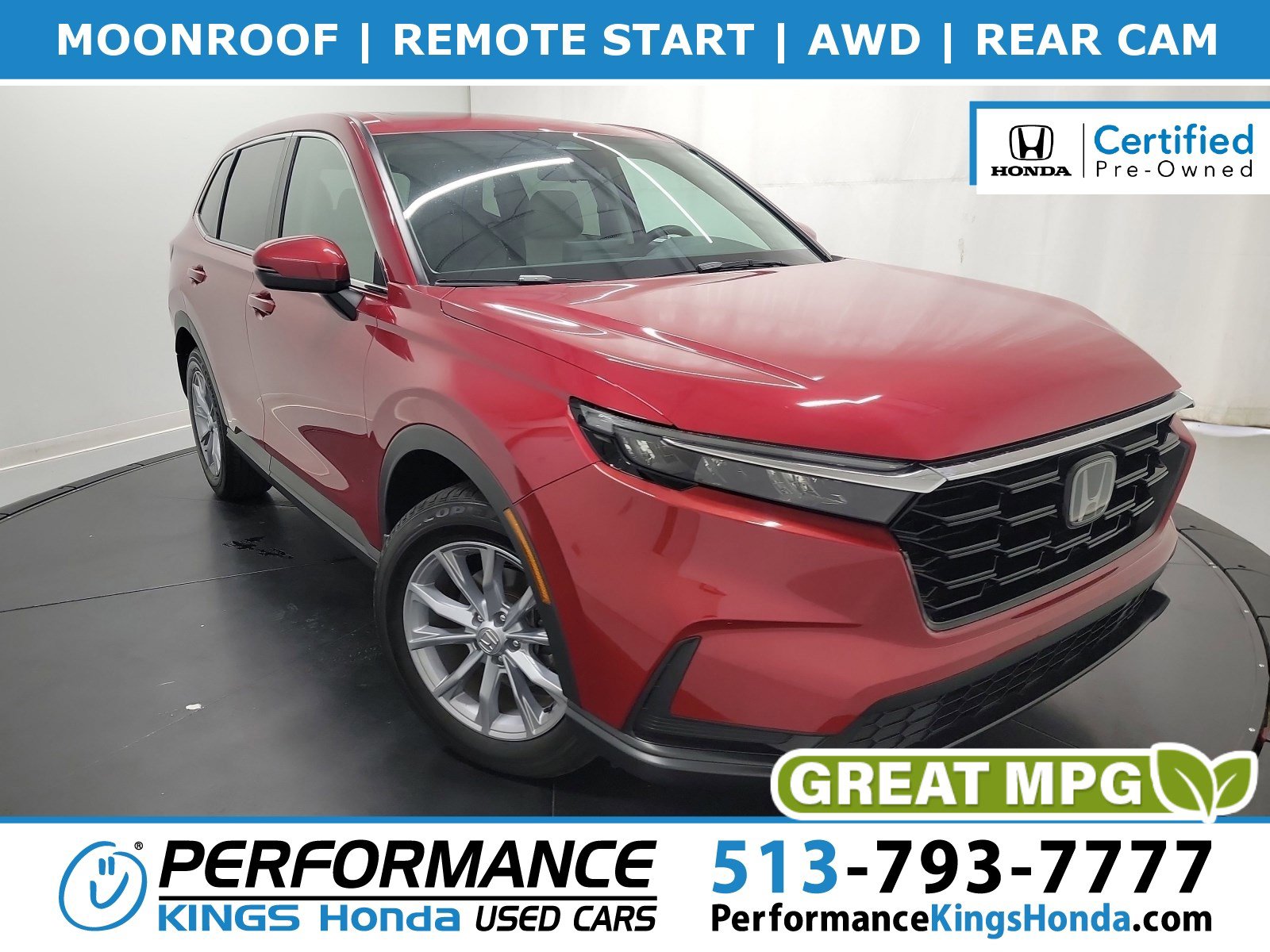 Certified 2024 Honda CR-V EX image 1