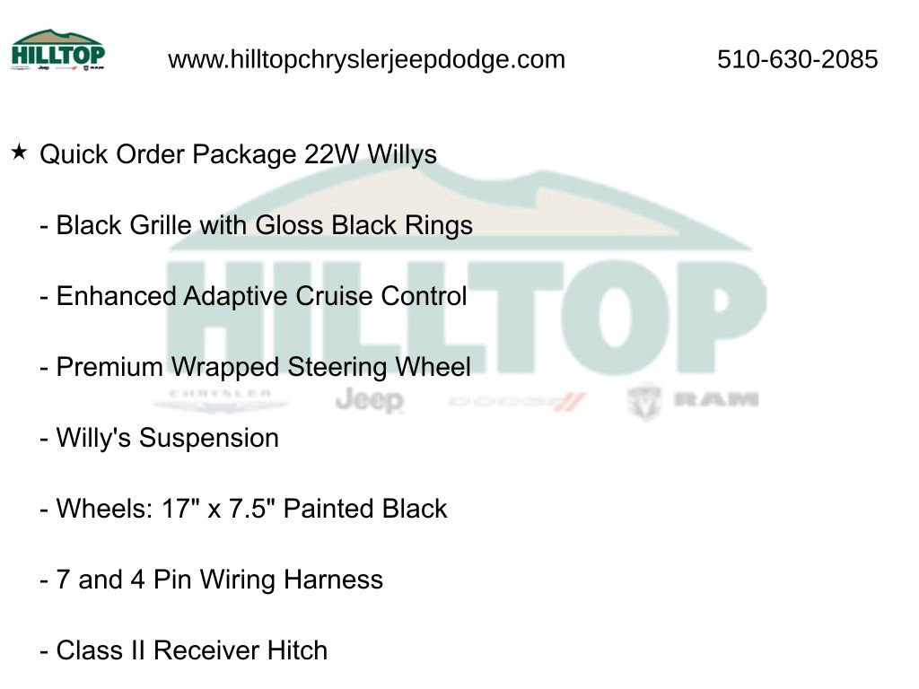 New 2026 Jeep Wrangler Willys image 20