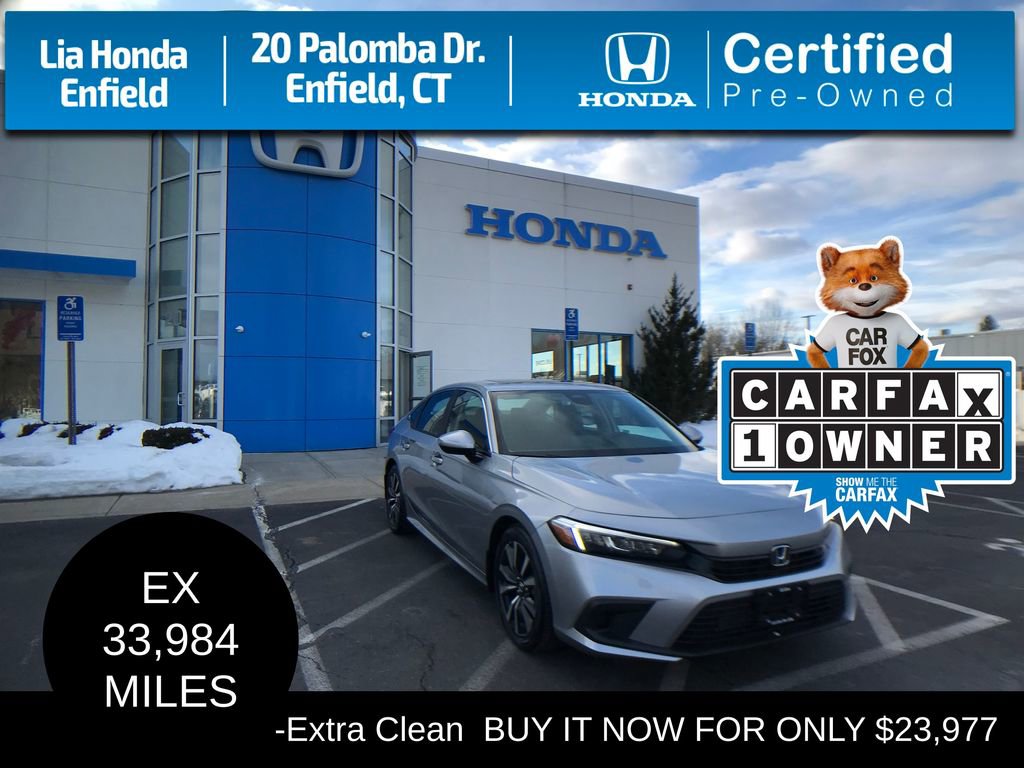Certified 2023 Honda Civic EX