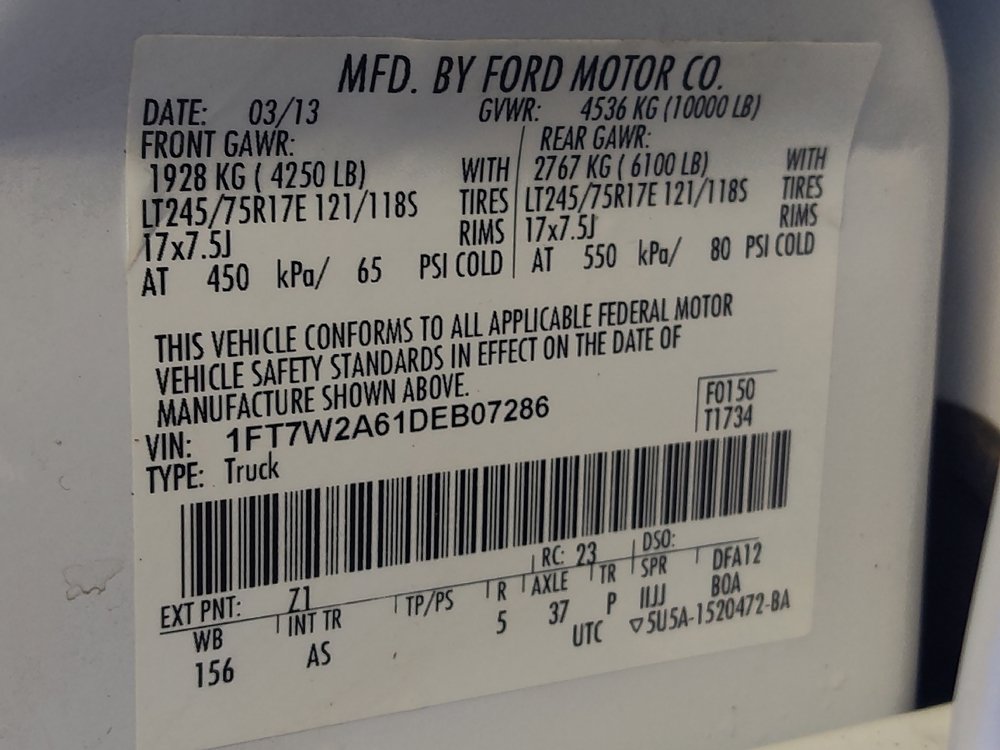 Used 2013 Ford F250 XL w/ PWR Equipment Group RWD image 33