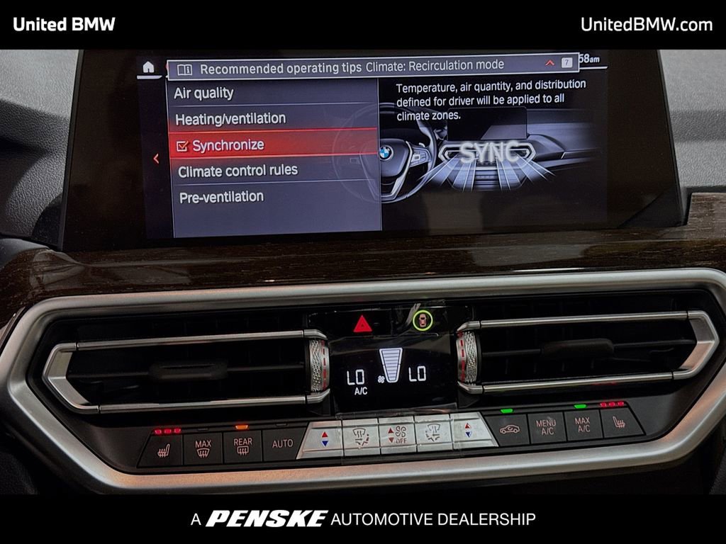 Used 2024 BMW X3 sDrive30i w/ Convenience Package w/ZPA image 11