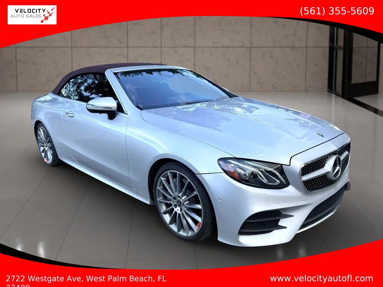Used 2020 Mercedes-Benz E 450 Cabriolet w/ AMG Line