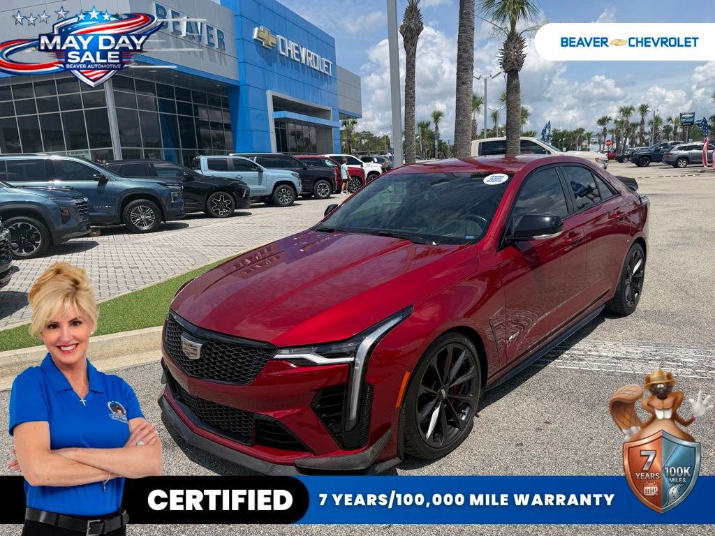 Used 2022 Cadillac CT4 V Blackwing w/ Carbon Fiber 1 Package RWD video 1