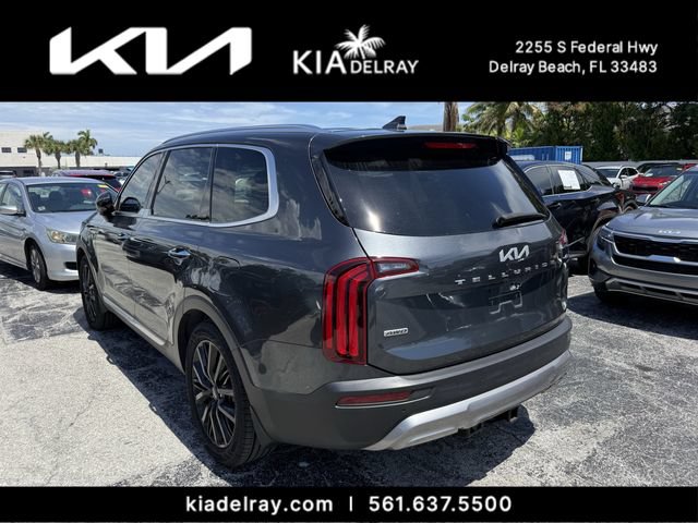 Certified 2022 Kia Telluride SX w/ SX Prestige Package AWD/4WD image 3