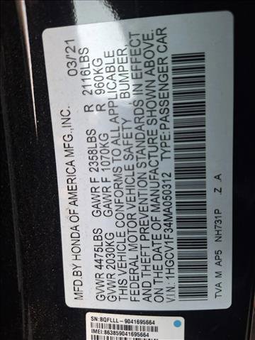 Used 2021 Honda Accord Sport image 22