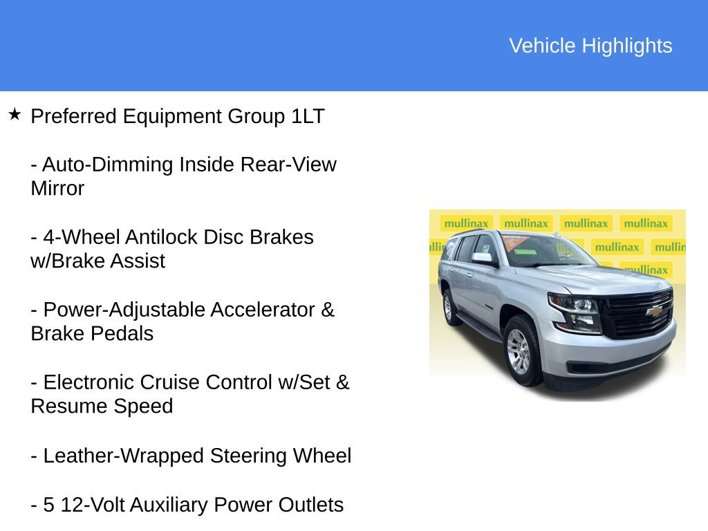 Used 2019 Chevrolet Tahoe LT RWD image 23