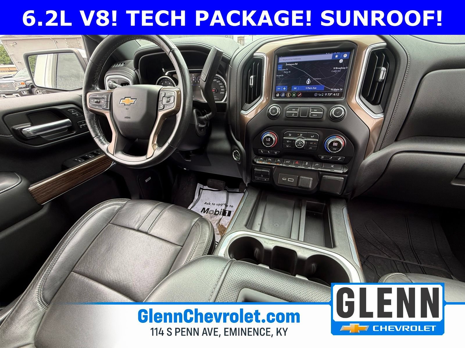 Used 2020 Chevrolet Silverado 1500 High Country w/ Technology Package AWD/4WD image 30