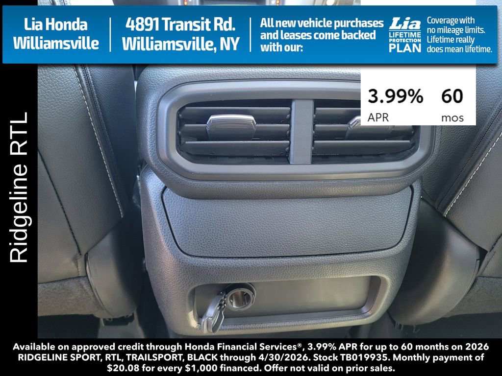 New 2026 Honda Ridgeline RTL image 32