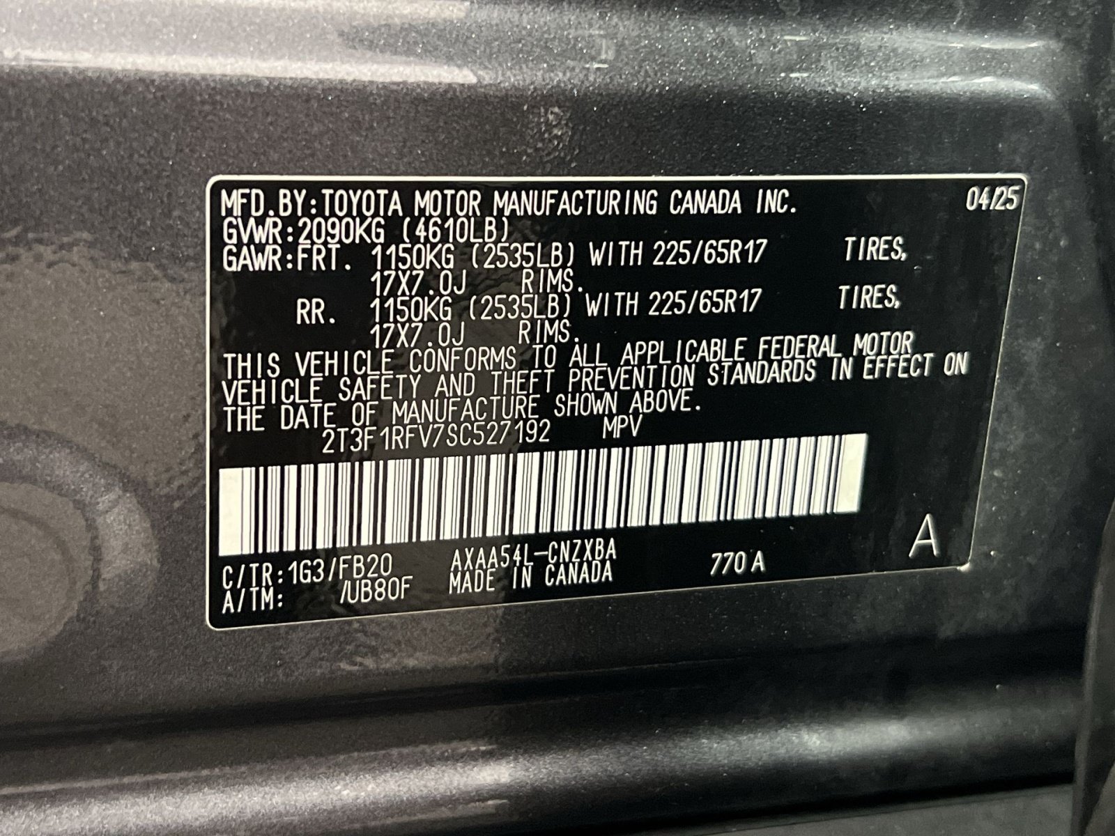 Used 2025 Toyota RAV4 LE AWD/4WD image 31