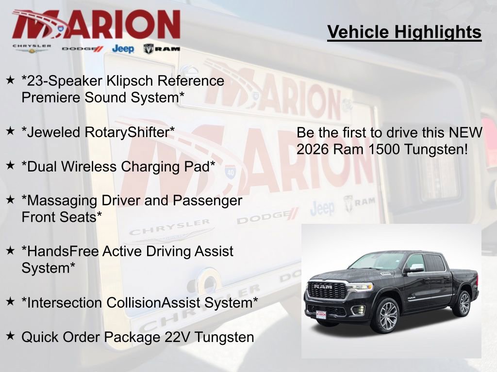 New 2026 RAM 1500 Tungsten w/ Bed Utility Group image 5