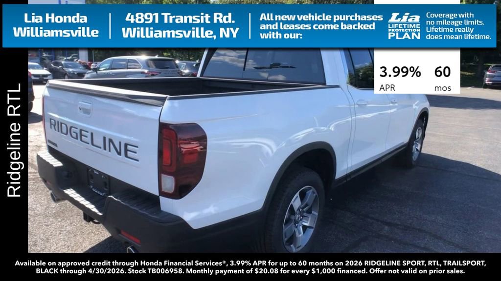 New 2026 Honda Ridgeline RTL image 8