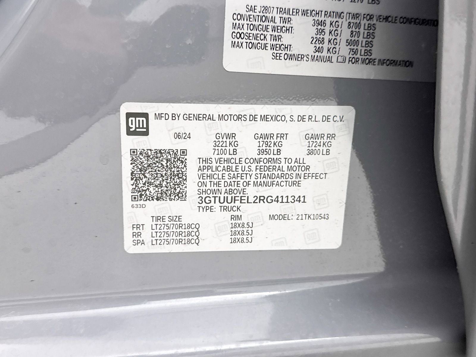 Used 2024 GMC Sierra 1500 AT4X AWD/4WD image 38