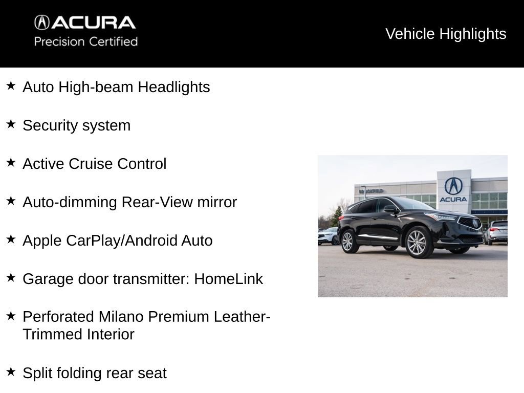 Certified 2023 Acura RDX w/ Technology Package image 17