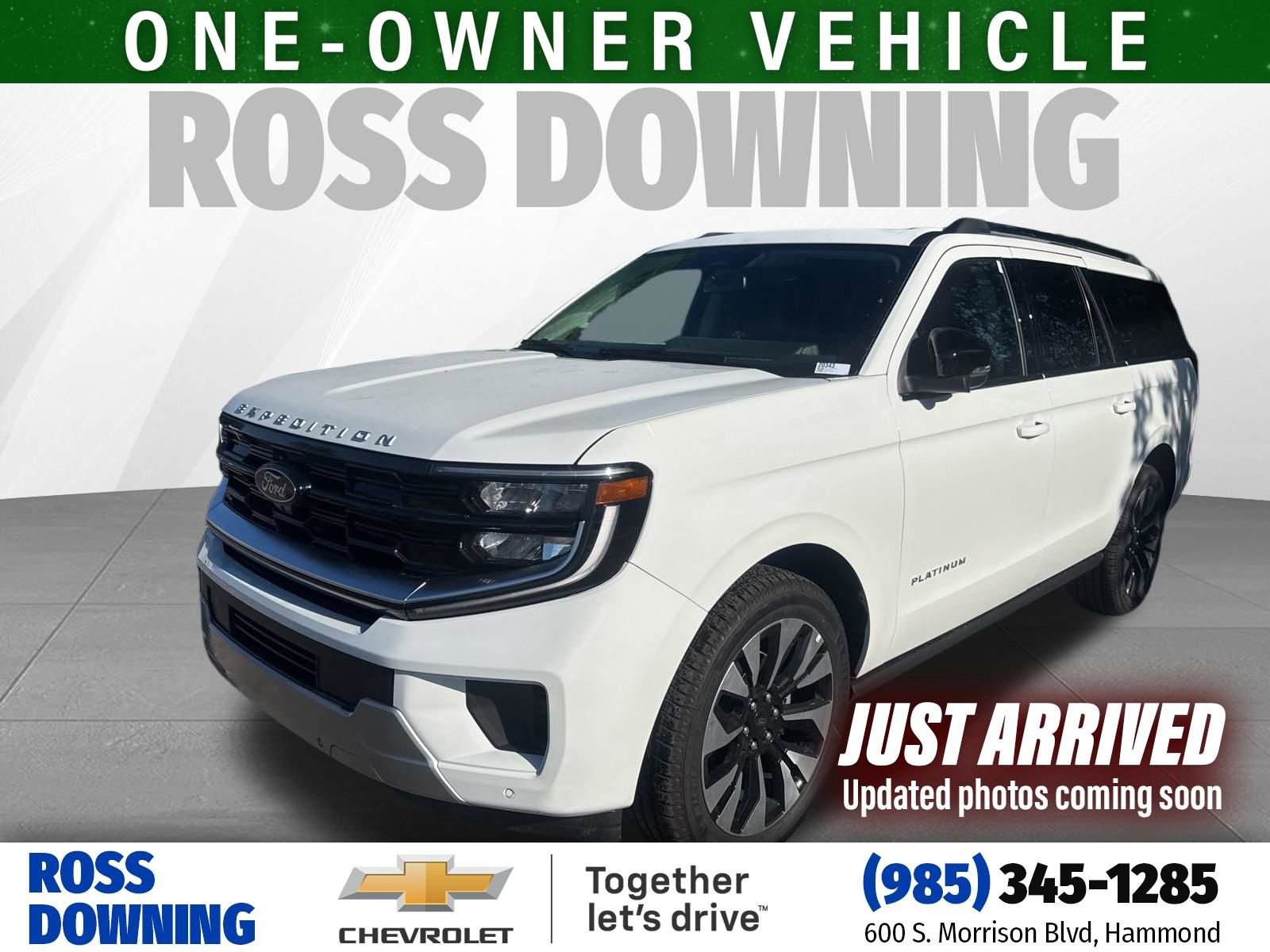 Used 2026 Ford Expedition Max Platinum w/ Driver's Package