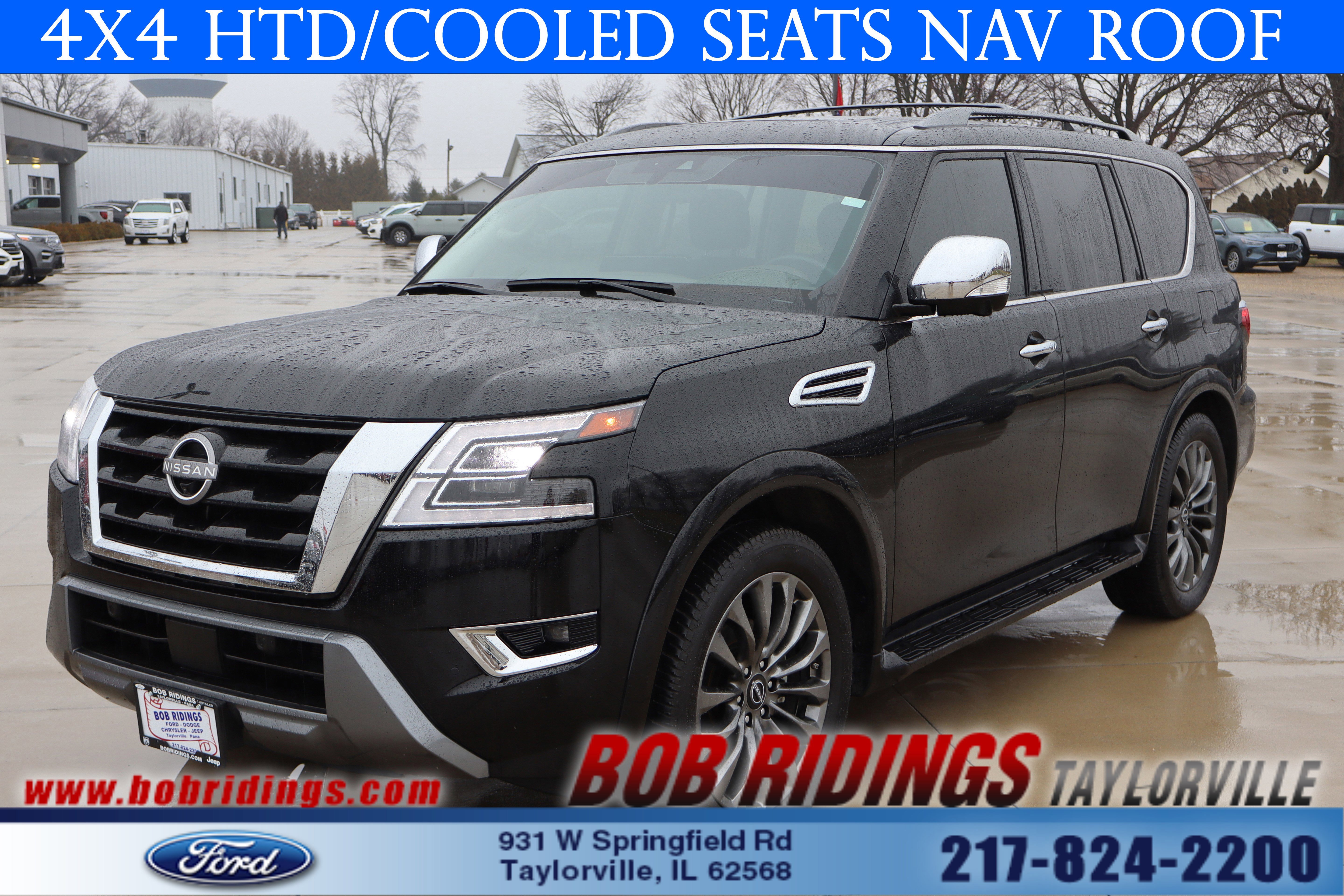 Used 2024 Nissan Armada Platinum w/ Captain's Chairs Package image 1