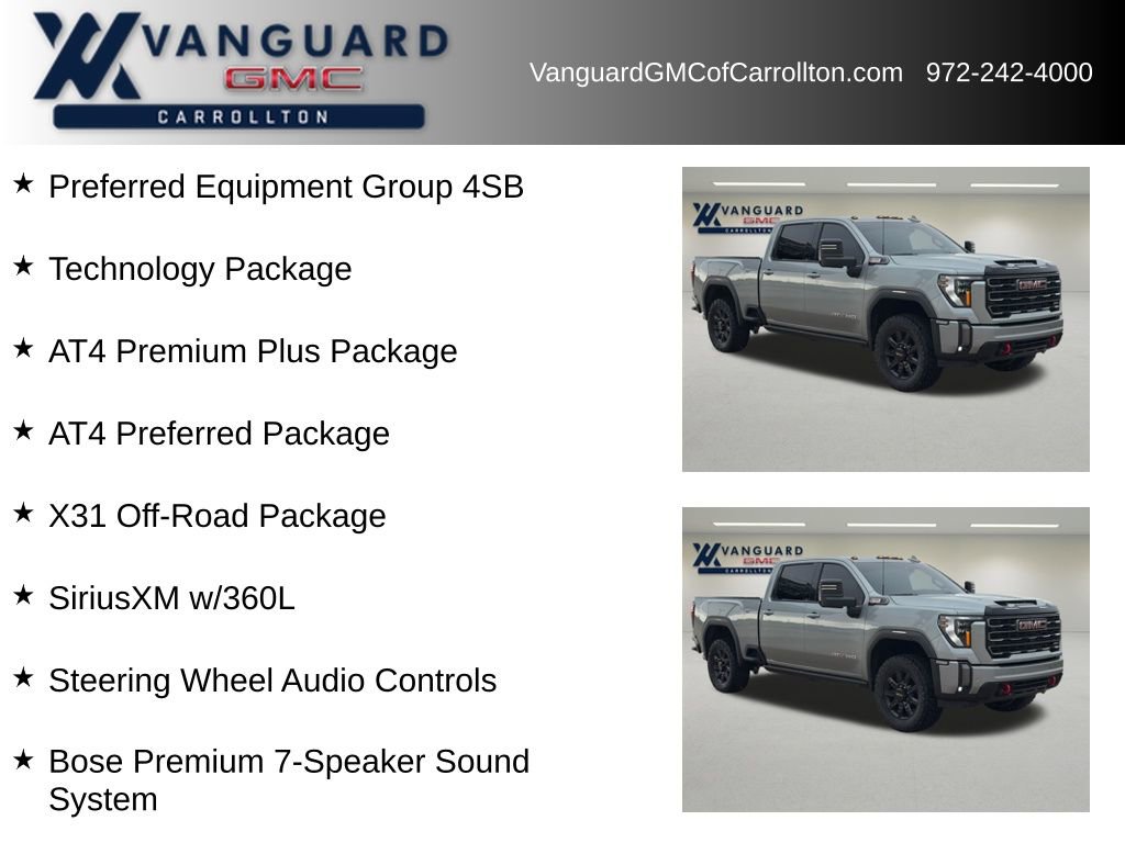 Used 2024 GMC Sierra 2500 AT4 w/ AT4 Premium Plus Package AWD/4WD image 6