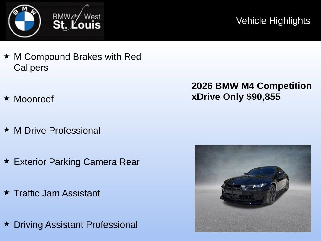 Used 2026 BMW M4 xDrive Competition image 16