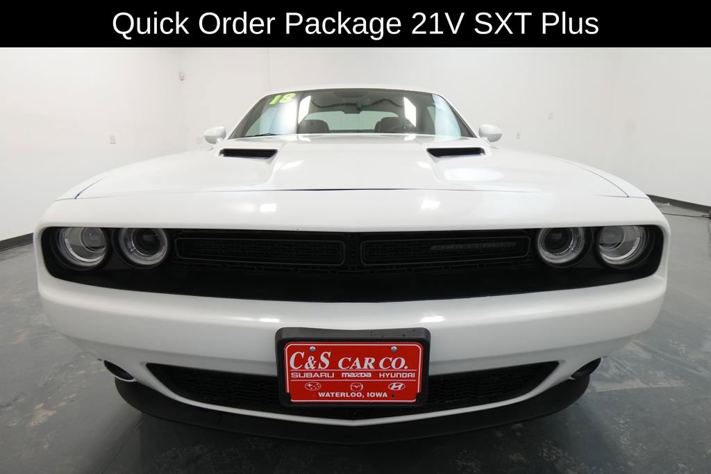Used 2018 Dodge Challenger SXT Plus image 2