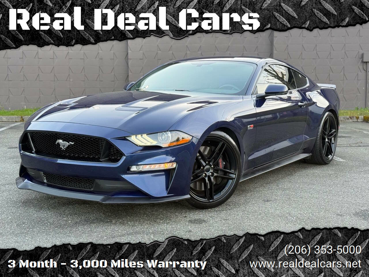 Used 2019 Ford Mustang GT Premium w/ GT Performance Package RWD image 1