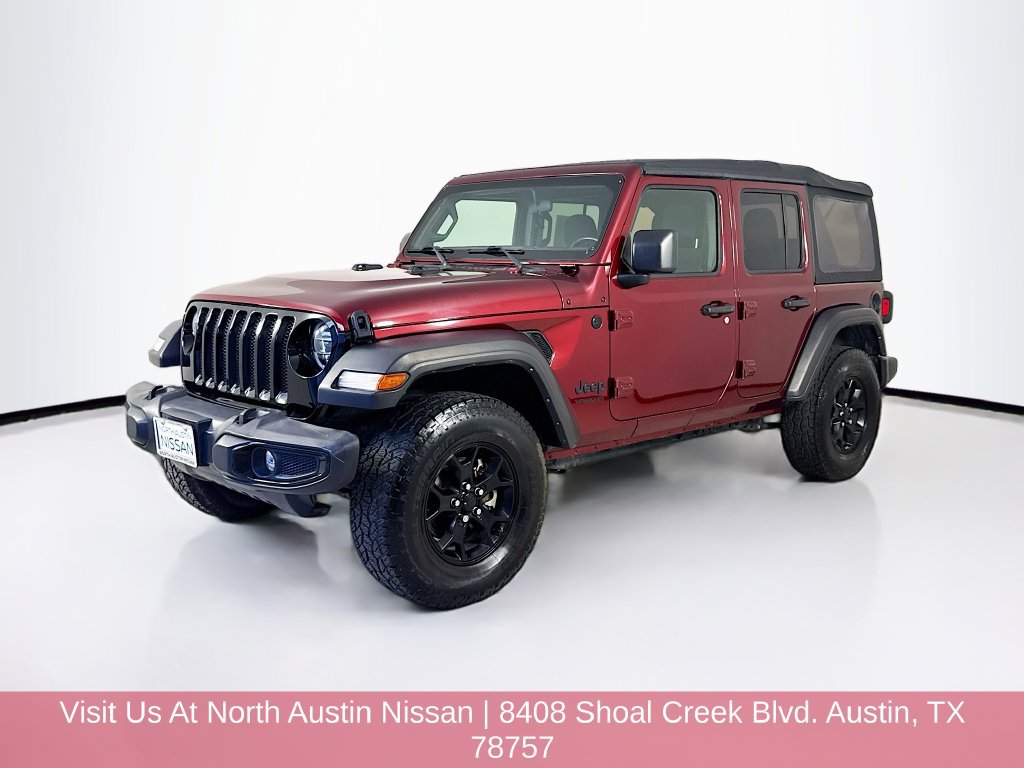Used 2021 Jeep Wrangler Unlimited Sport AWD/4WD image 3