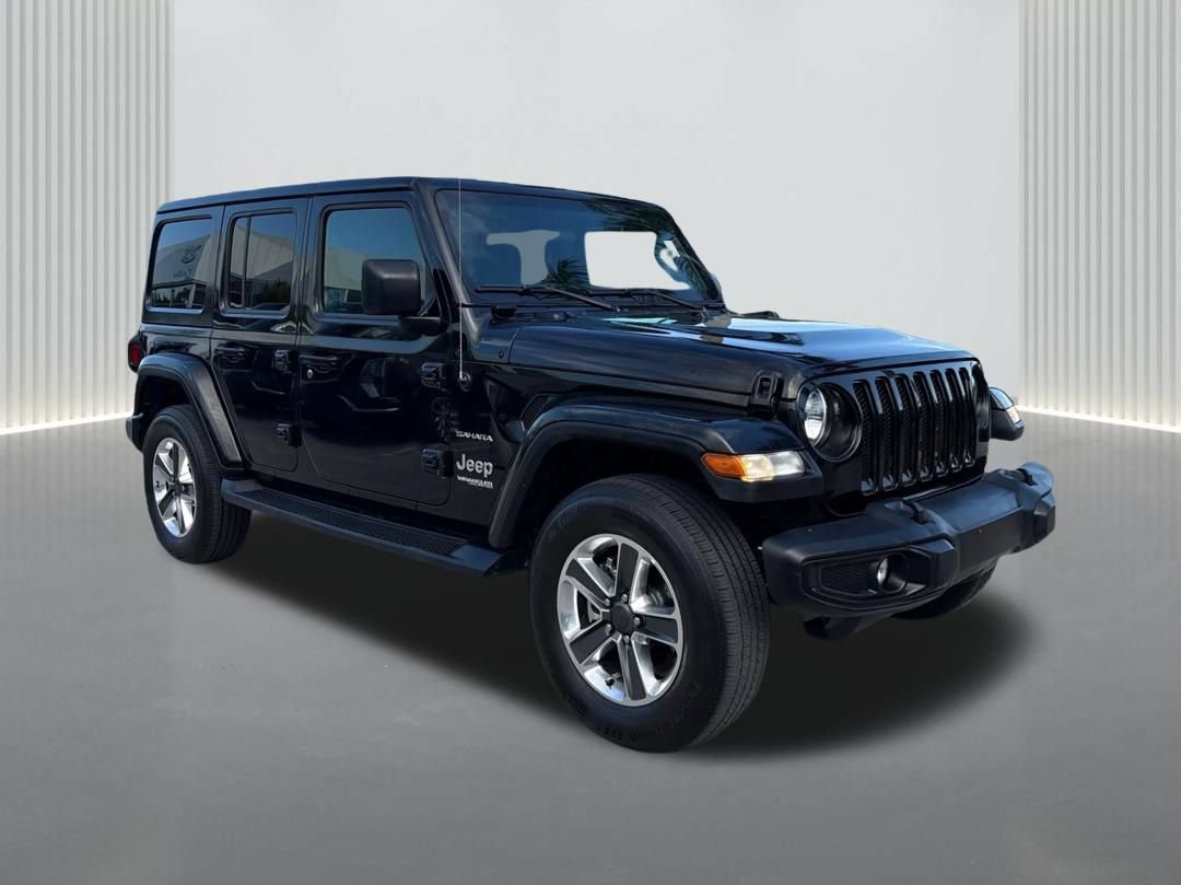 Used 2020 Jeep Wrangler Unlimited Sahara AWD/4WD image 3