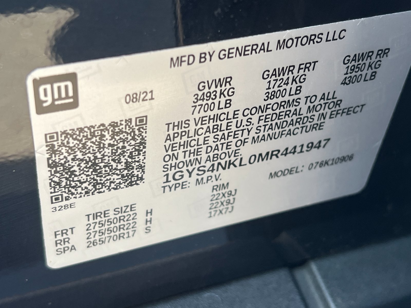 Certified 2021 Cadillac Escalade ESV Sport AWD/4WD image 31